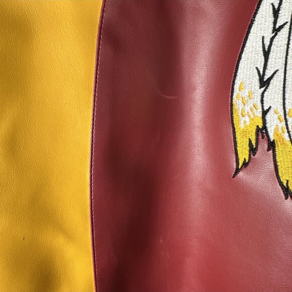 Washington Commanders/ Redskins Vintage NFL Bomber Jacket Embroidered XL Zip - Picture 9 of 11